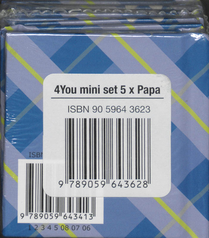 Achterkant van 4You mini Papa