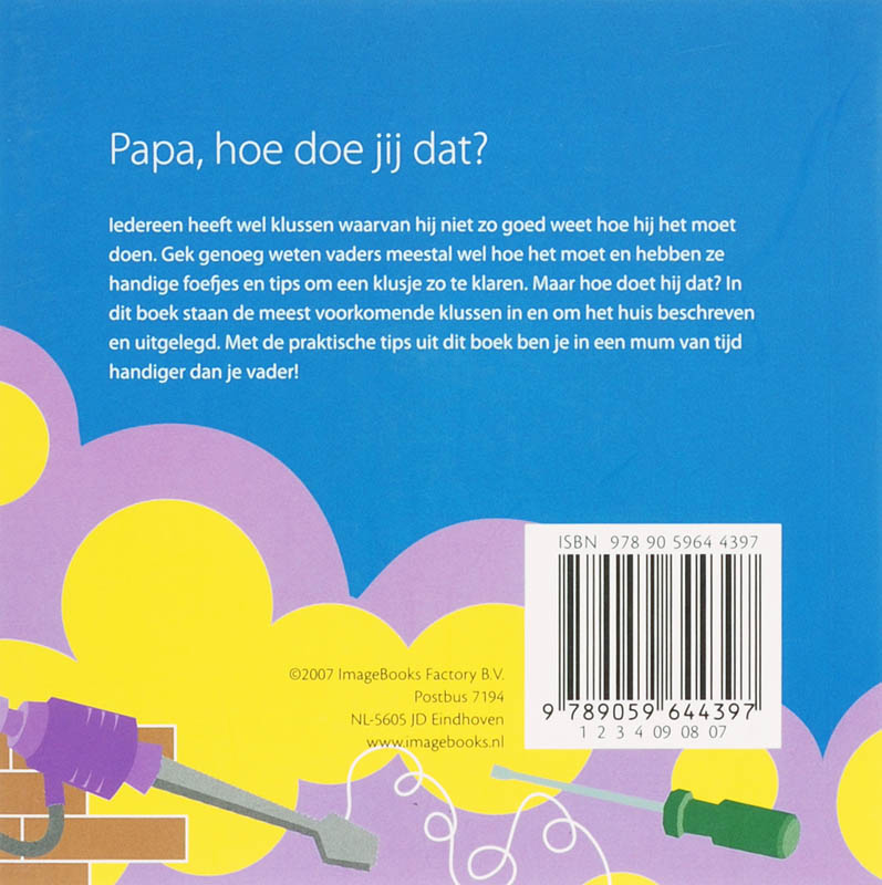 Achterkant van Papa, hoe doe jij dat?