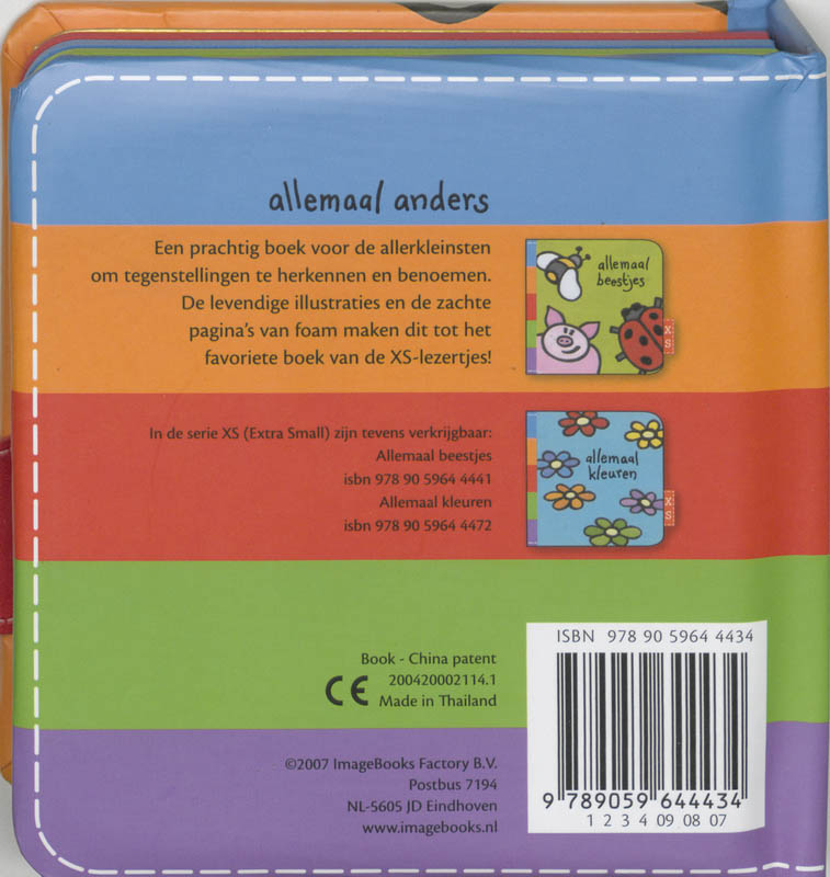 Achterkant van Allemaal anders