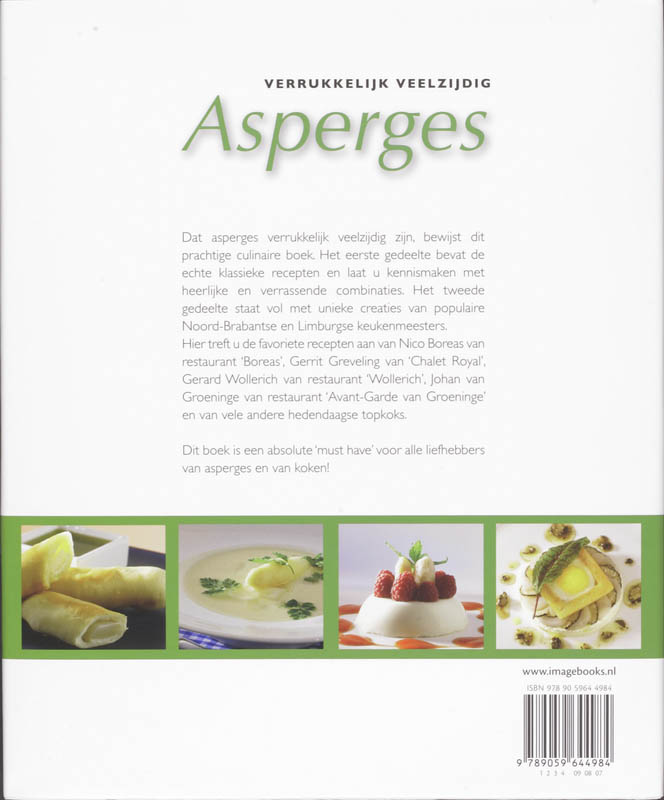 Achterkant van Asperges - verrukkelijk veelzijdig