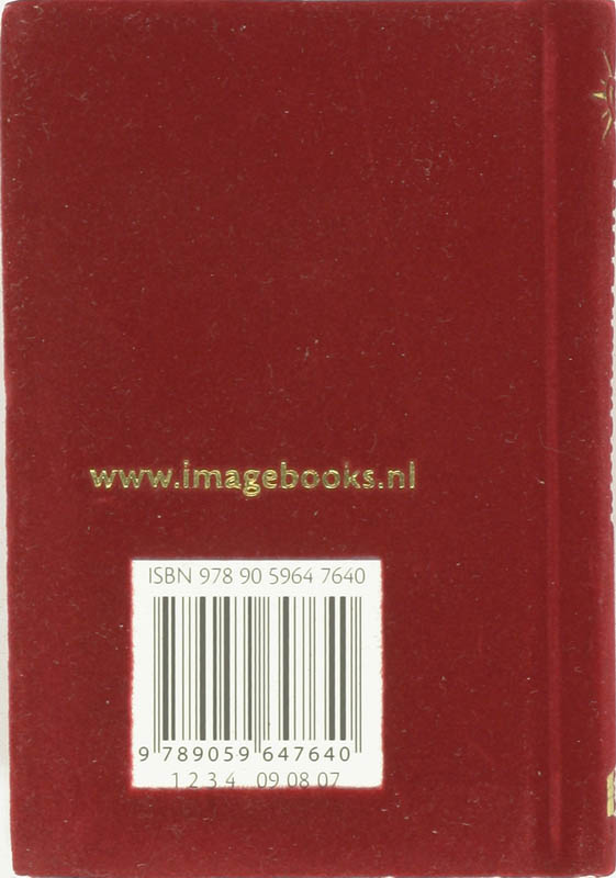 Achterkant van Liefdesbijbel
