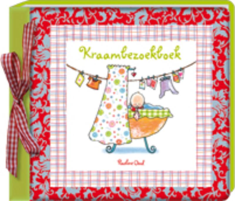 Achterkant van Kraambezoekboek cadeaubox
