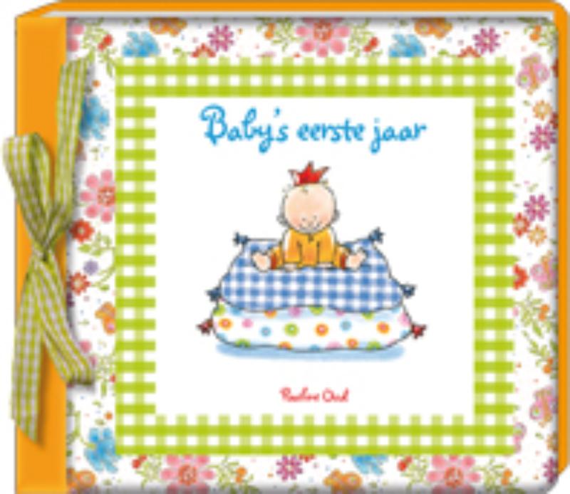 Achterkant van Baby's eerste jaar cadeaubox