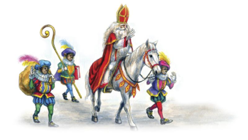 Achterkant van Het boek van Sinterklaas