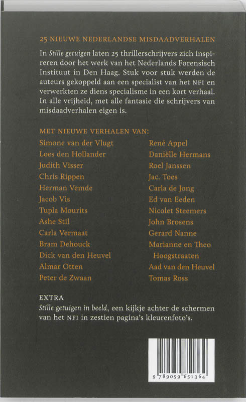 Achterkant van Stille getuigen