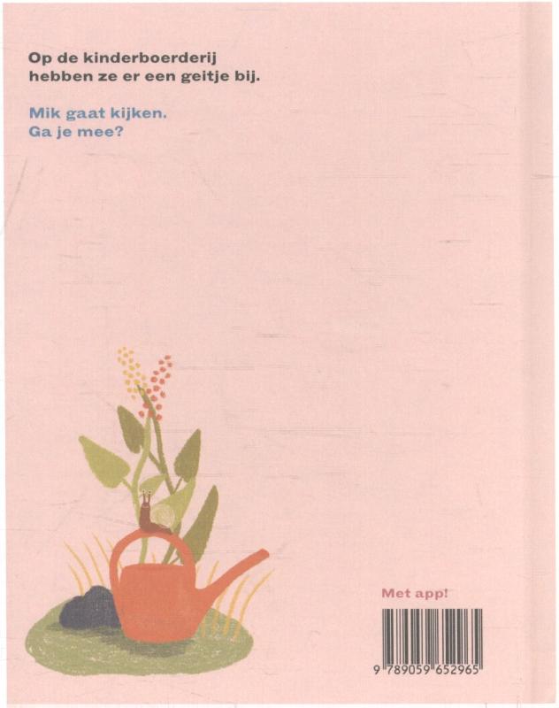 Achterkant van We hebben er een geitje bij!
