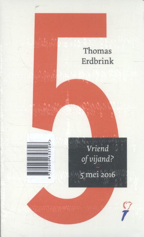 Achterkant van Set van 5 toesprakenboekjes 4/5 mei 2016 door Hella de Jonge en Thomas Erdbrink