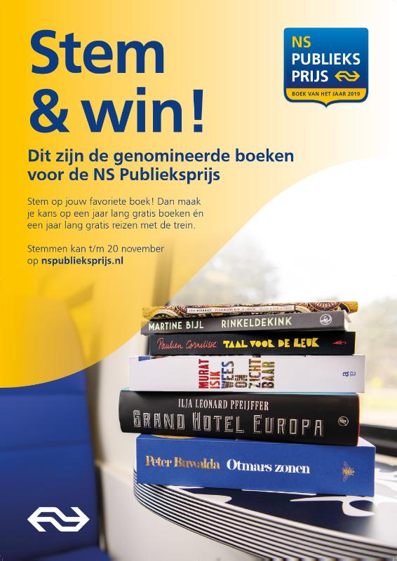 Achterkant van NS Publieksprijs Boekhandel Basis 2020