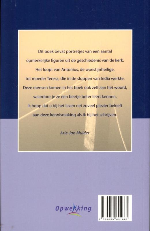 Achterkant van Voorgangers