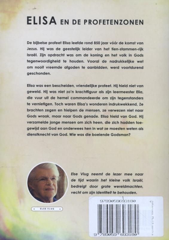 Achterkant van Elisa en de profetenzonen