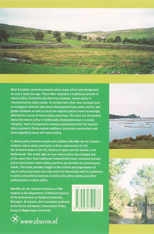Achterkant van Nature policy between trends and traditions