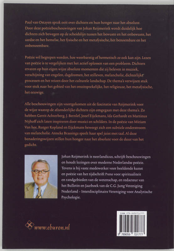 Achterkant van Honger naar het absolute