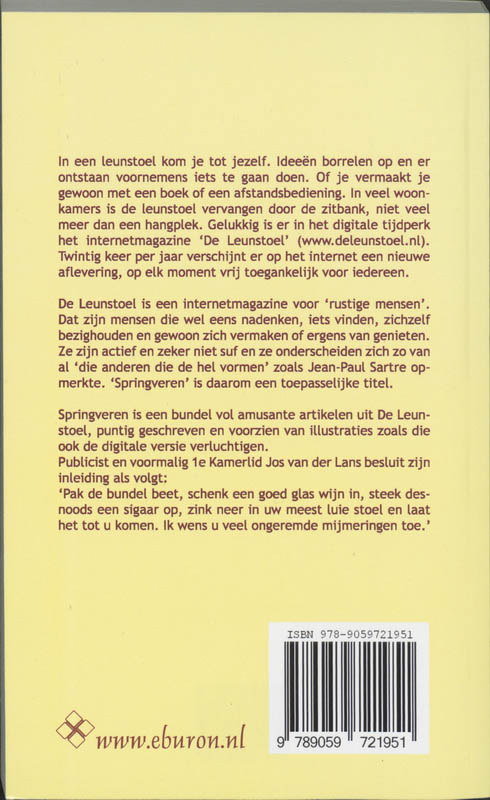 Achterkant van Springveren