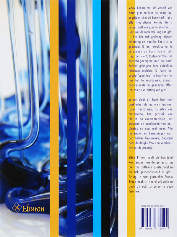 Achterkant van Handboek glasfusing