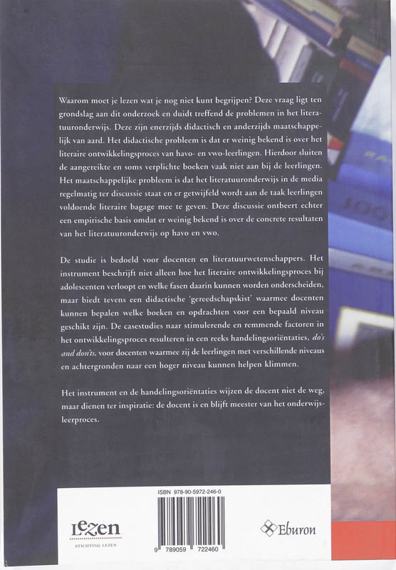 Achterkant van Het oog van de meester