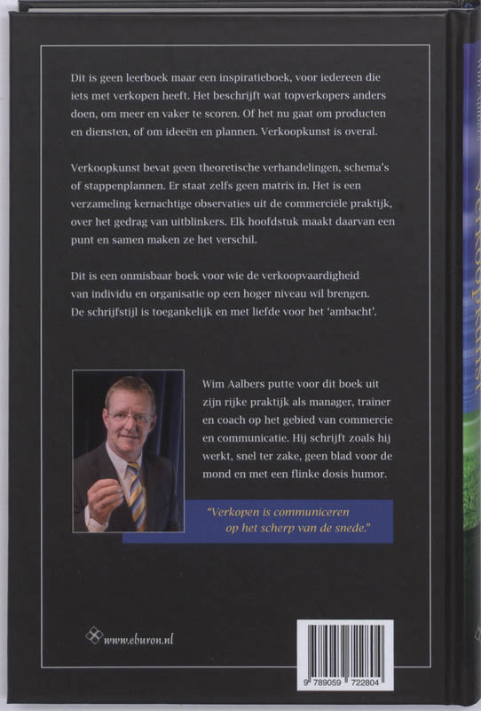 Achterkant van Verkoopkunst