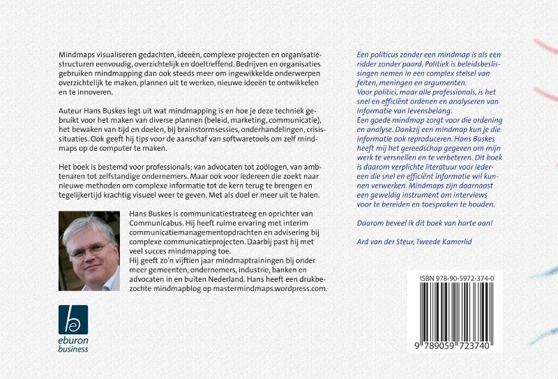 Achterkant van Meer inzicht en overzicht met mindmappen