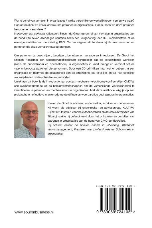 Achterkant van Hun zien het verkeerd