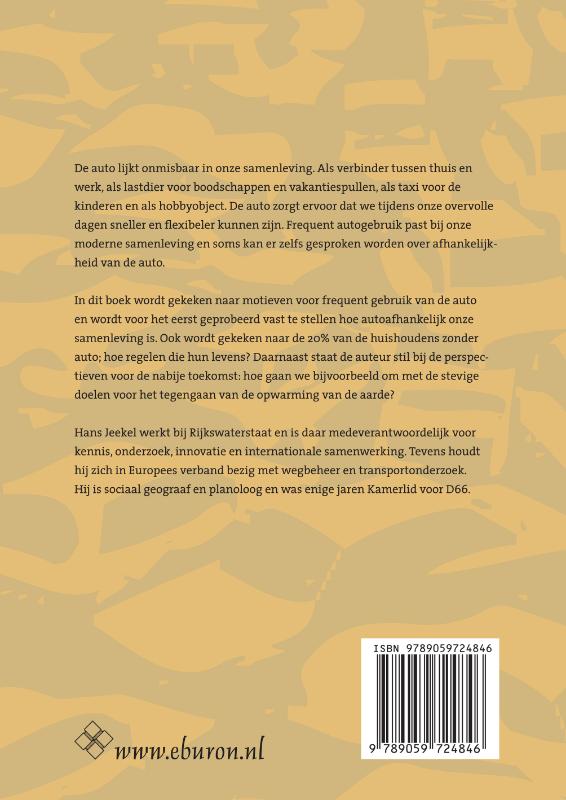 Achterkant van De autoafhankelijke samenleving