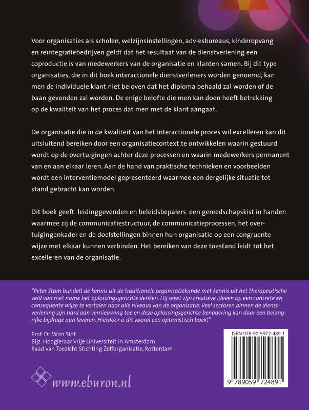 Achterkant van Leidinggeven aan overtuigingen
