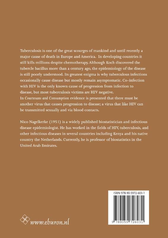 Achterkant van Courtesans and consumption