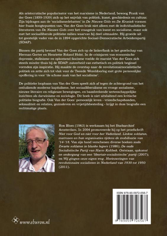 Achterkant van Frank van der Goes 1859 1939