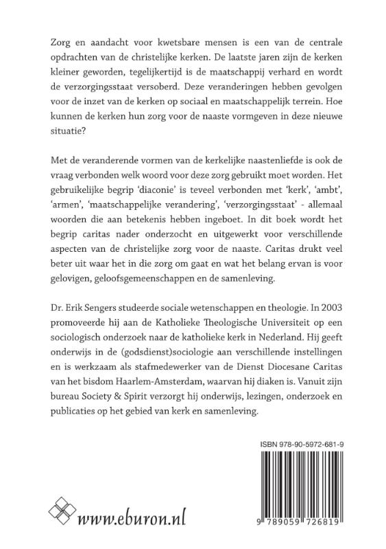 Achterkant van Caritas
