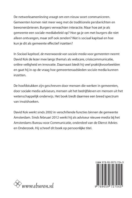 Achterkant van Sociaal kapitaal
