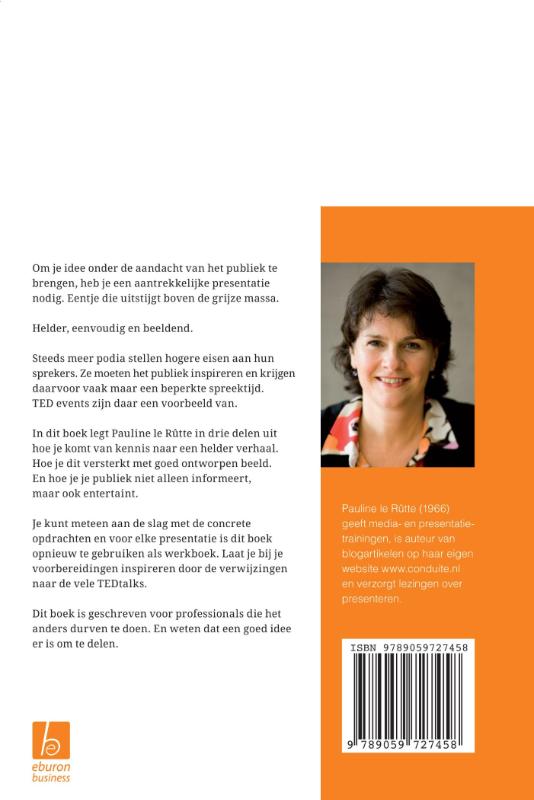 Achterkant van Een goed idee is er om te delen