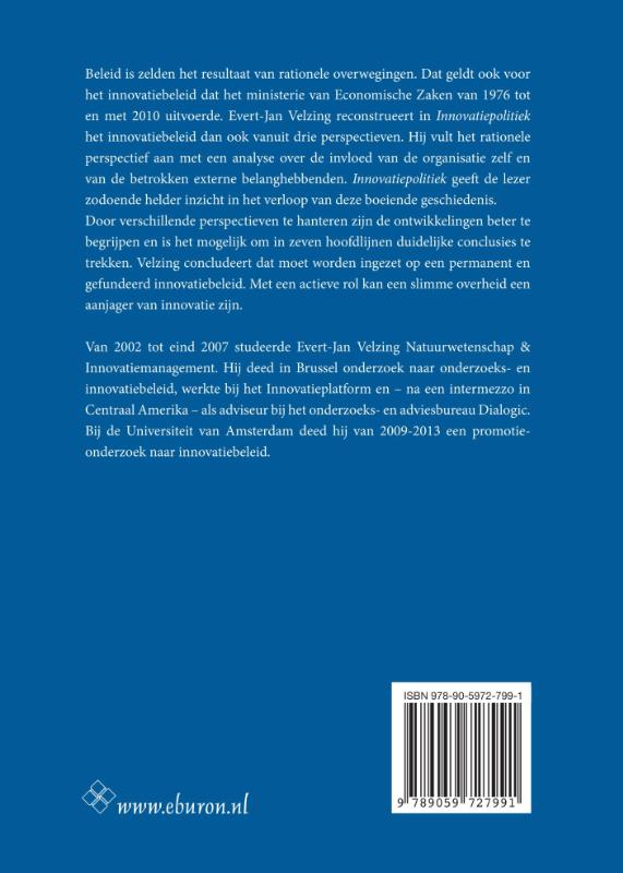 Achterkant van Innovatiepolitiek