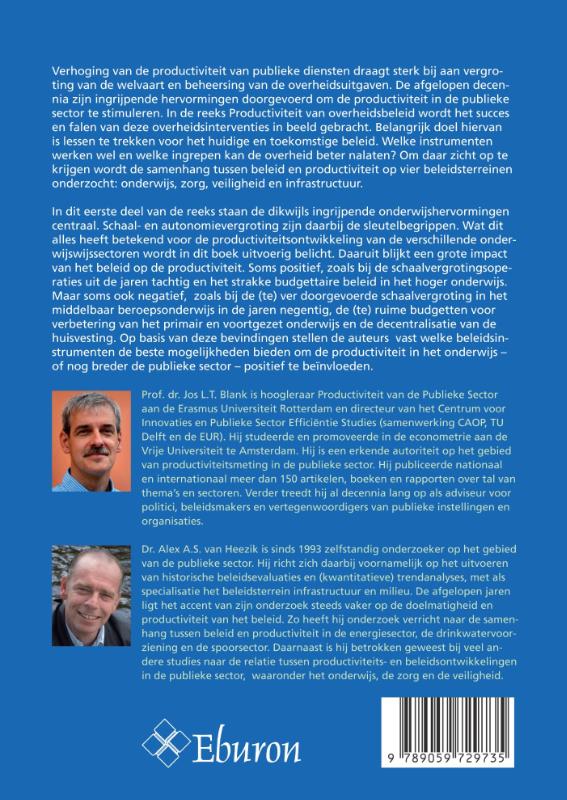 Achterkant van I: Het Nederlands onderwijs, 1980-2012