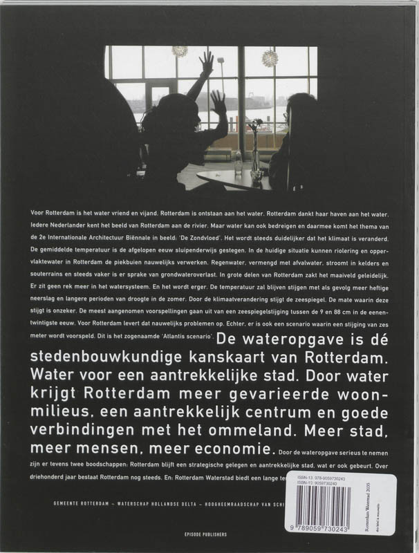 Achterkant van Rotterdam Waterstad 2035