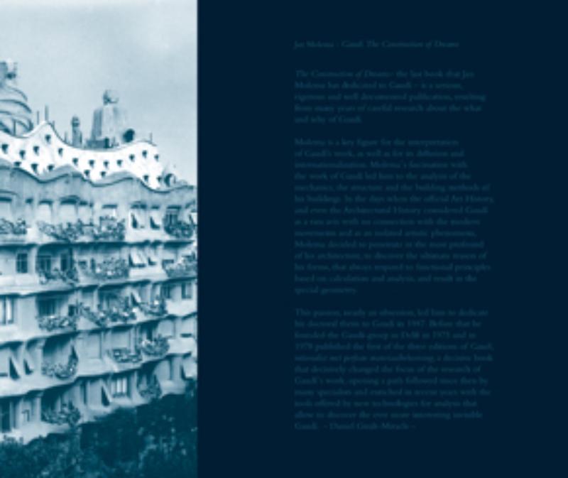 Achterkant van Gaudí. The Construction of Dreams