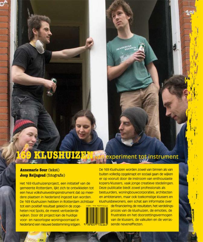 Achterkant van 169 Klushuizen