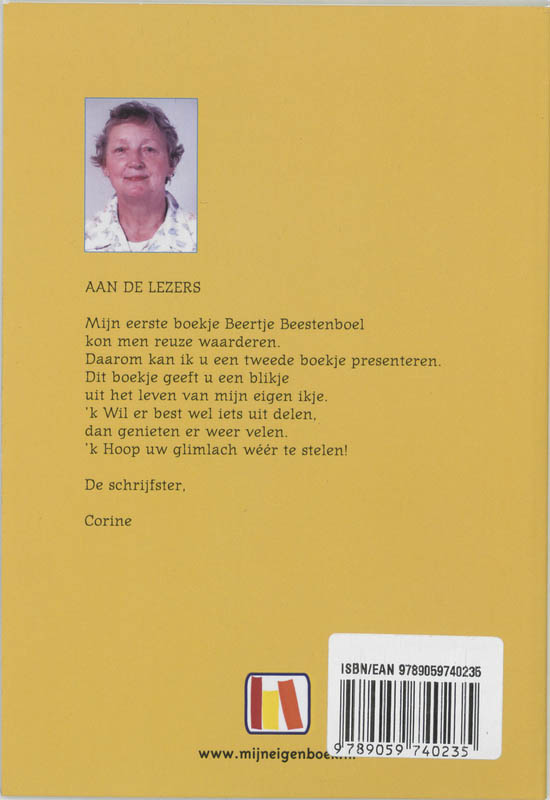 Achterkant van Van kind tot vrouw