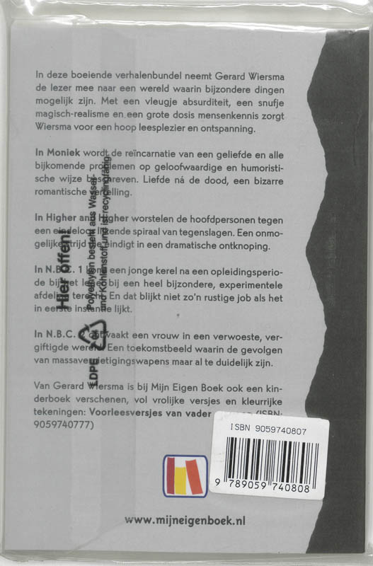 Achterkant van Een beetje bezijden