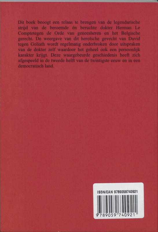 Achterkant van Herman le Compte