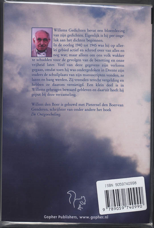 Achterkant van Willems gedichten