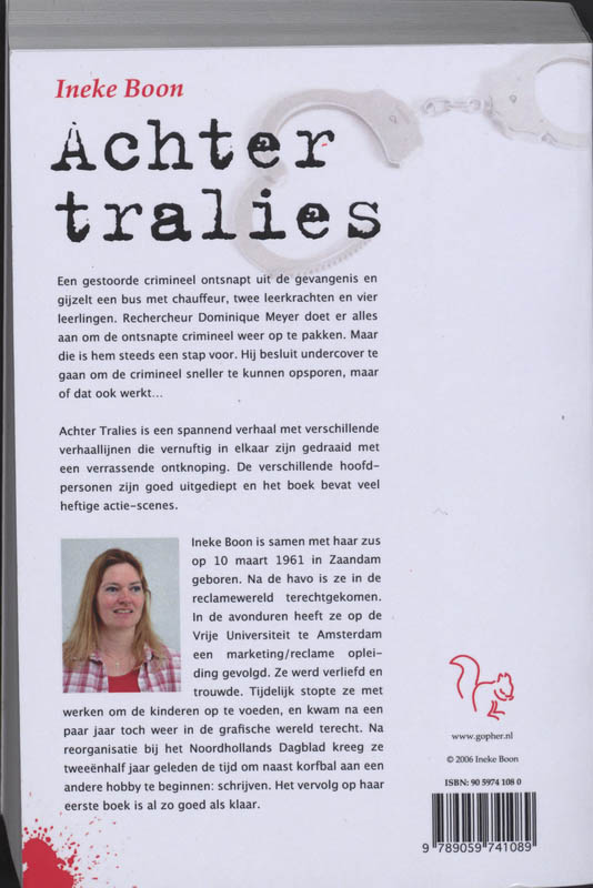 Achterkant van Achter tralies