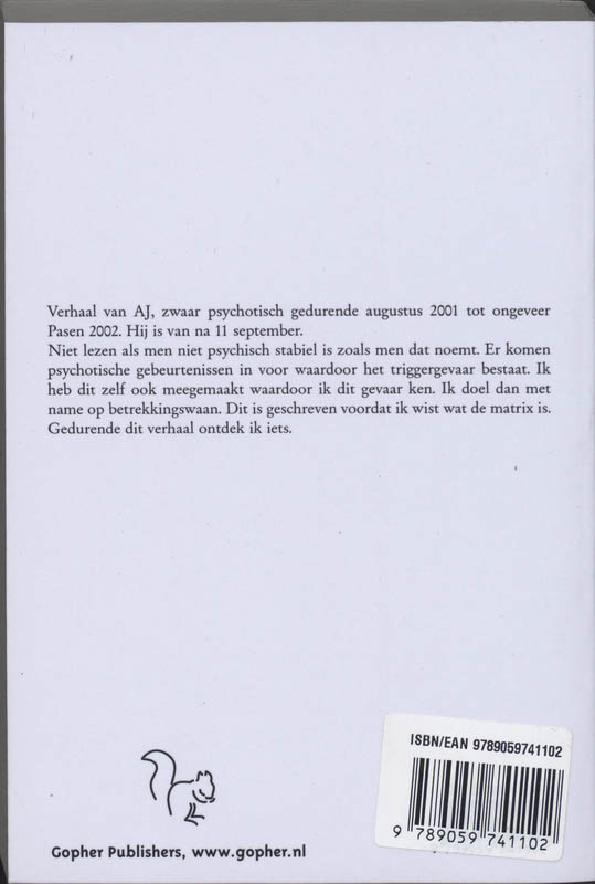 Achterkant van De Dhermaturg