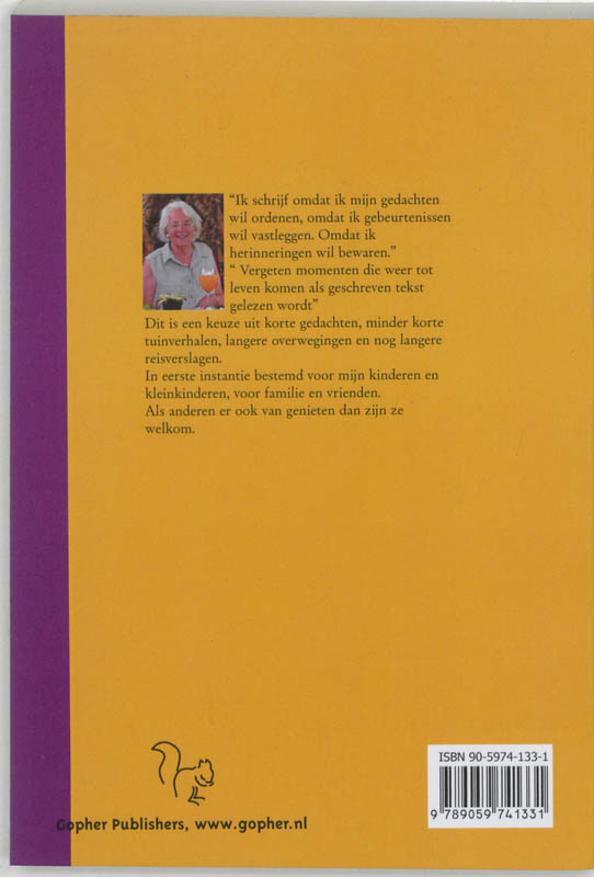 Achterkant van Schrijfsels