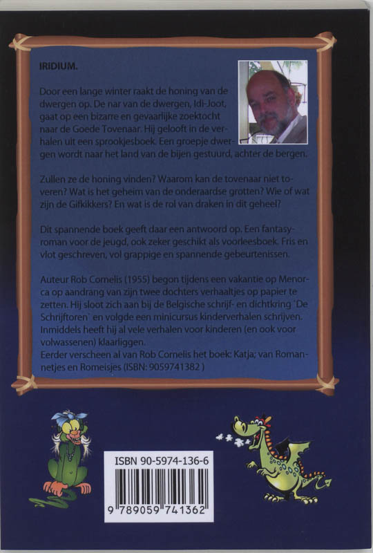 Achterkant van Iridium