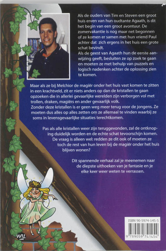 Achterkant van Kristallen in de spiegelwereld