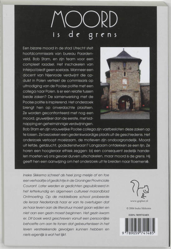 Achterkant van Moord is de grens