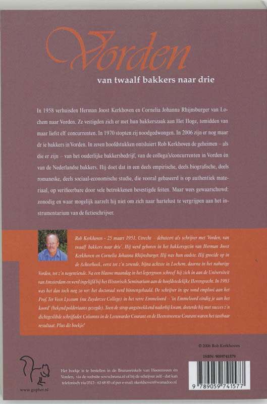 Achterkant van Vorden, van twaalf bakkers naar drie