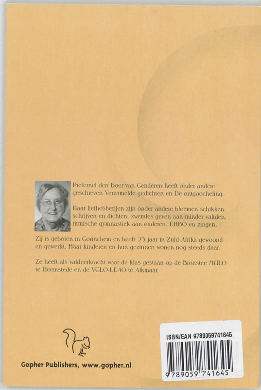 Achterkant van Moedertje spelen