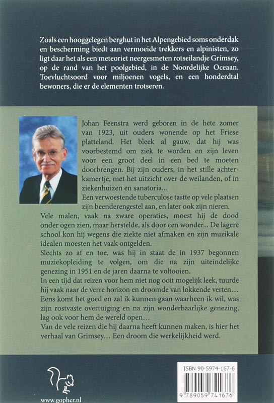 Achterkant van Grimsey