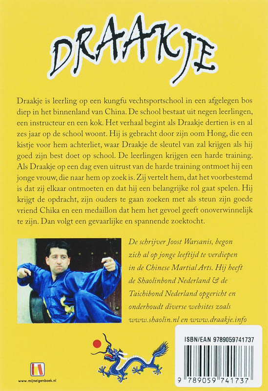 Achterkant van Draakje