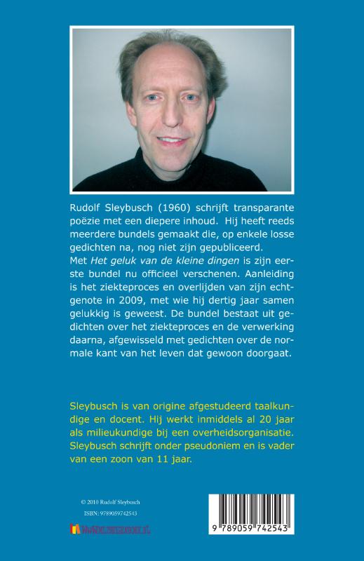 Achterkant van Het geluk van de kleine dingen