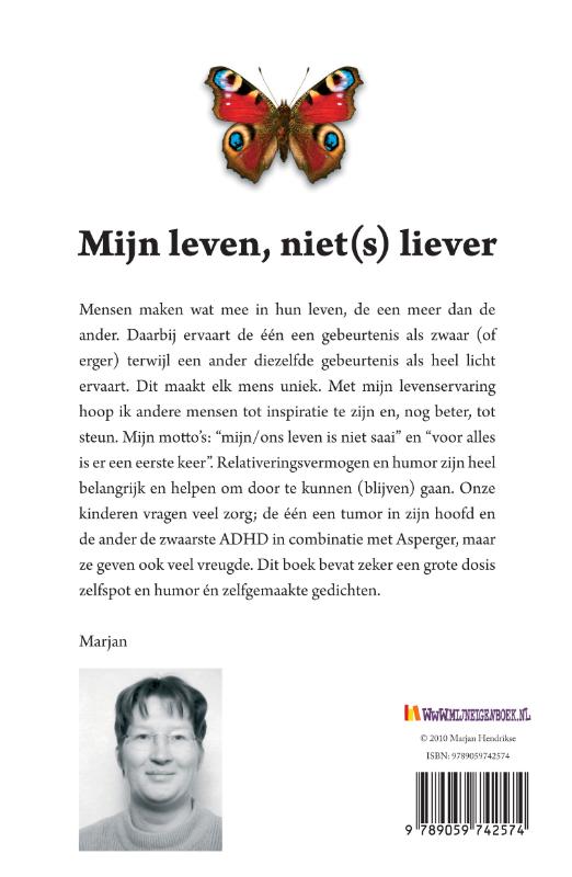 Achterkant van Mijn leven, niet(s) liever